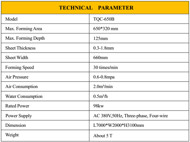 Fruit Plastic Storage Plate Making Machine
